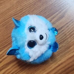 TY Beanie Boos - blue husky(Glitter Eyes)